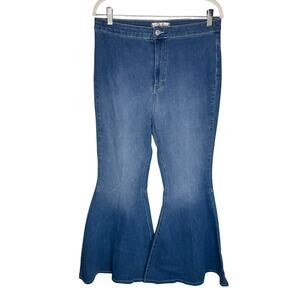 We The Free Medium Blue Flare Jeans